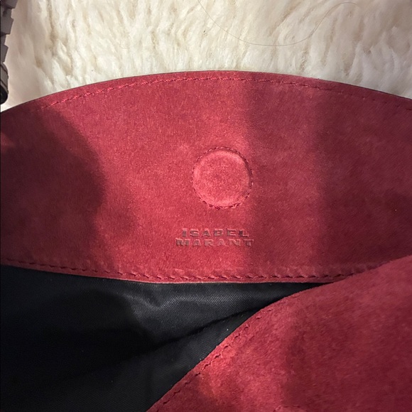 Isabel Marant Oskan Soft Berry Suede - Picture 4 of 6